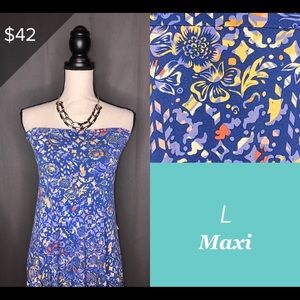 LuLaRoe Large Maxi Skirt